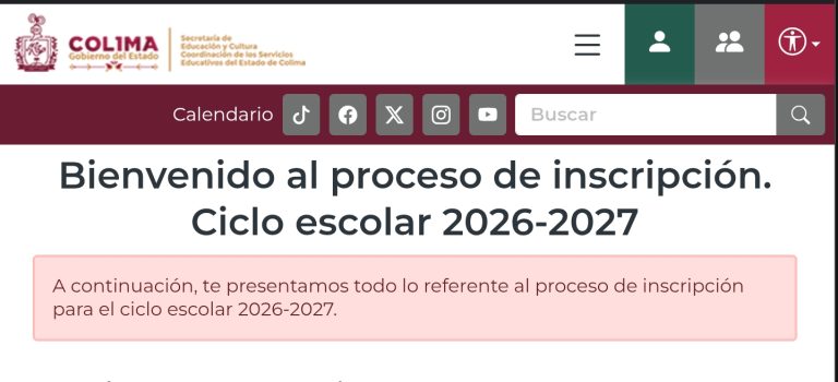 Hoy viernes 13 cierra proceso de preinscripción para primer grado de primaria y secundaria en Colima
