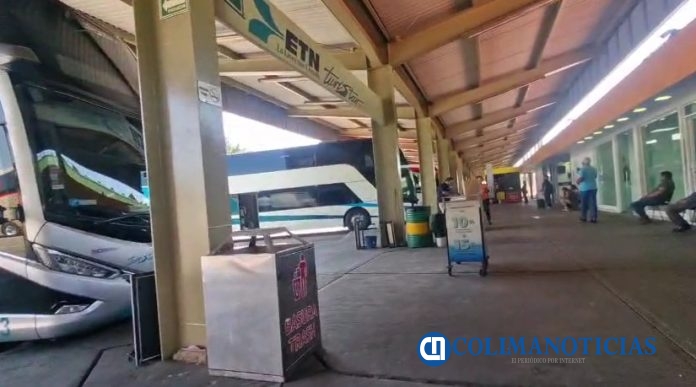 Interior de la Central de Autobuses Colima 2026