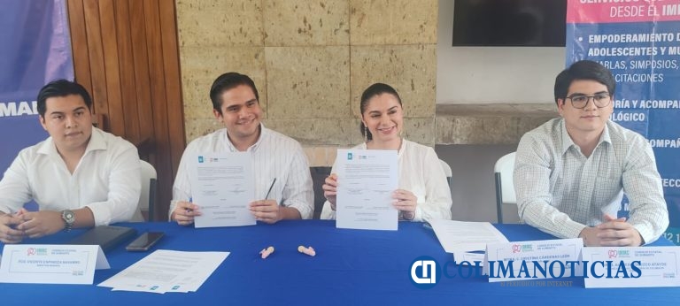 IMMC y Red de Jóvenes Sumarte trabajarán en acciones a favor de las mujeres y las juventudes de Colima