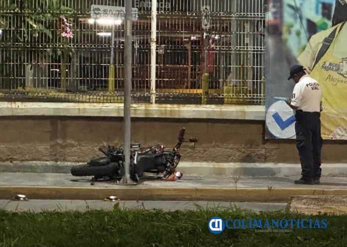 Motociclista Lesionado-Manzanillo