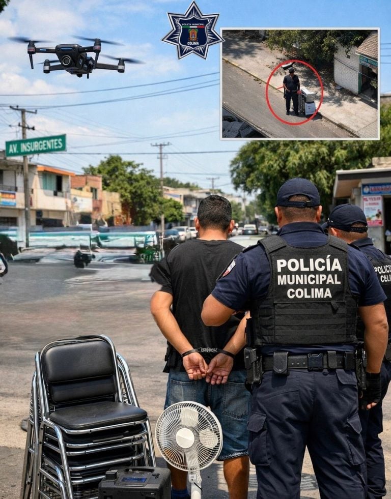 Policía Municipal de Colima detiene a probable ladrón en la colonia Infonavit – Camino Real