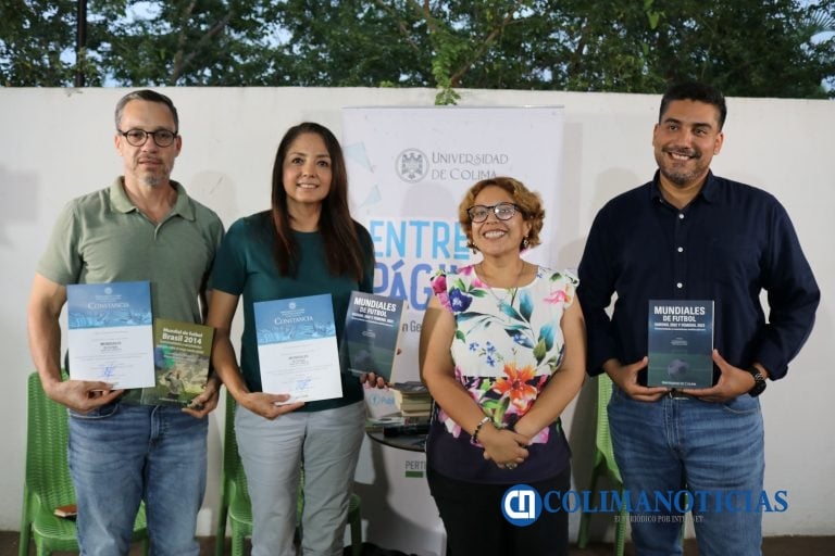 Presentan libro Mundiales de futbol varonil 2022 y Femenil 2023: transversalidades y conocimientos multidisciplinares