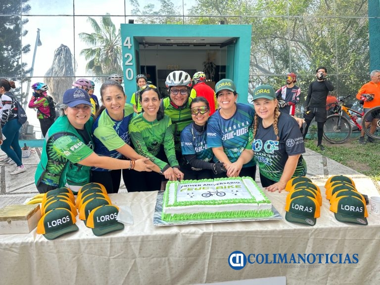 Realizan con éxito Rodada de Aniversario FEUC-Bike, este domingo
