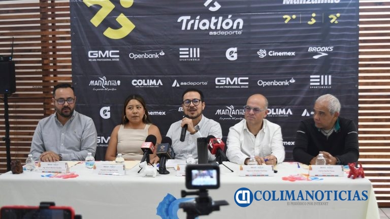 Subsectur Colima presenta Triatlón Asdeporte Manzanillo 2026; será el 21 de febrero