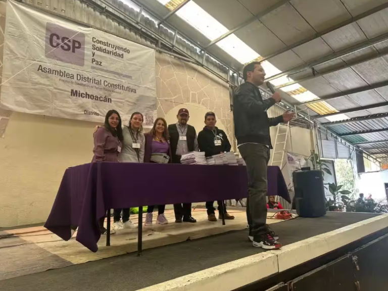 TEPJF frena uso de siglas ‘CSP’ por organización en plena asamblea partidista