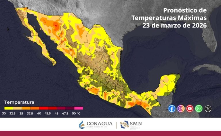Se esperan altas temperaturas en Colima durante las próximas 96 horas