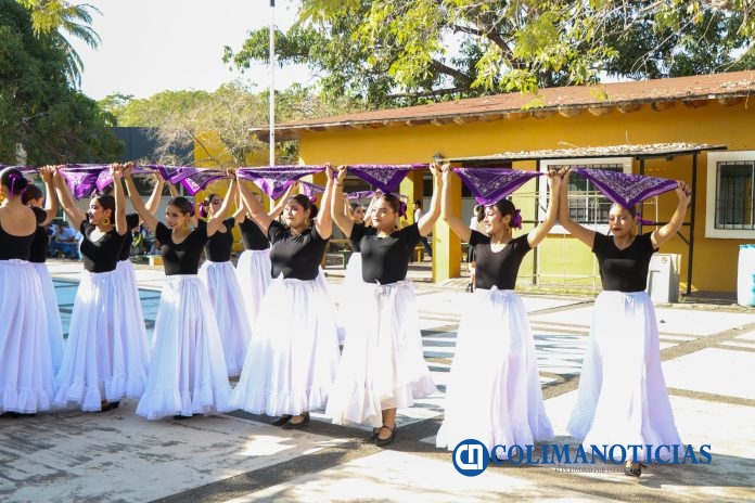 Arte, danza y reflexión en el 8M, Delegación Tecomán_b