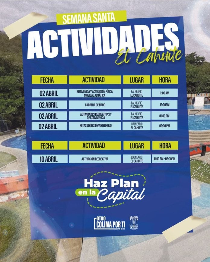 Ayuntamiento de Colima actividades recreativas y culturales