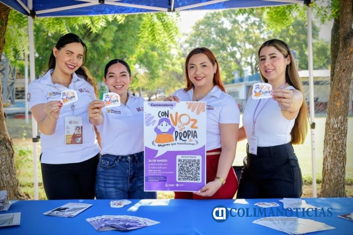 Con más de 300 estudiantes, inició el conversatorio ‘Con voz propia Mujeres que transforman’ en el TecNM Colima
