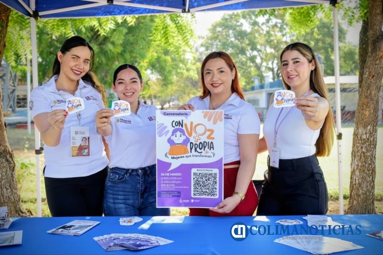 Con más de 300 estudiantes, inició el conversatorio ‘Con voz propia: Mujeres que transforman’ en el TecNM Colima
