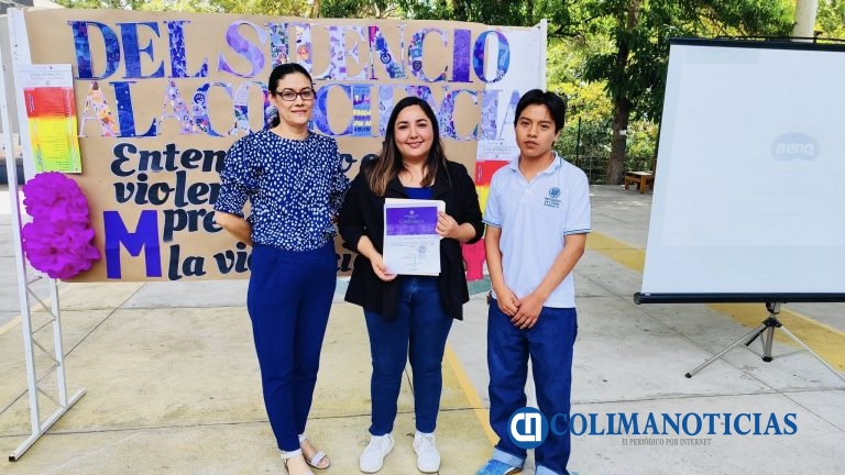Realizan jornada por la igualdad de género y la construcción de paz en el Bachillerato 32 de Suchitlán