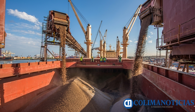 Crece el movimiento de minerales a granel en el Puerto de Manzanillo