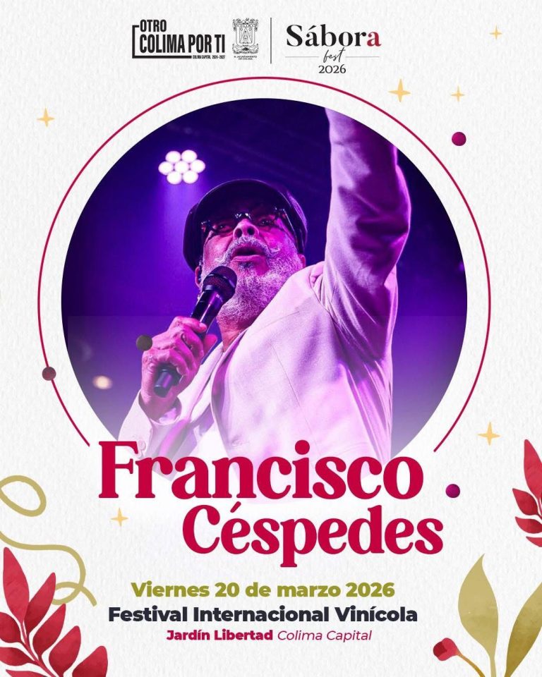 El internacional Francisco Céspedes, se presenta en el Sábora Fest, este viernes