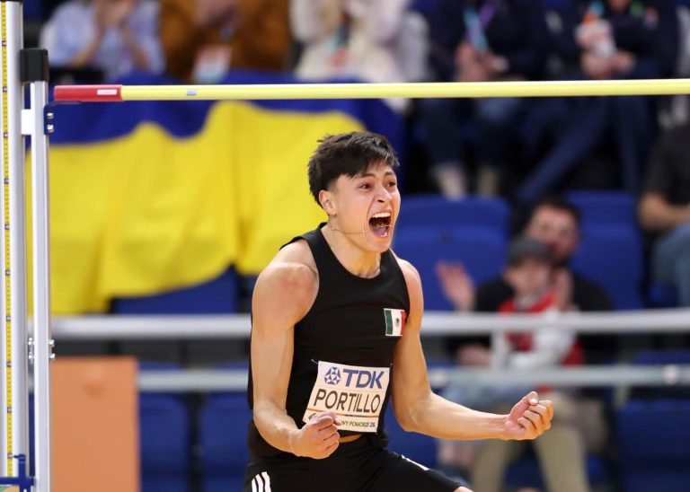 Erick Portillo logra la primera medalla para México en el Mundial de Atletismo
