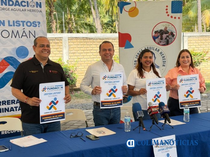 Fundación Don Jorge Aguilar Heredia anuncia segunda Carrera con Causa en Tecomán
