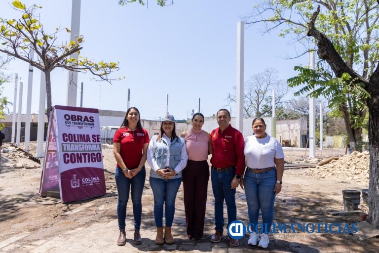 Gobernadora de Colima supervisó avances en construcción del Centro de Convenciones de Tecomán