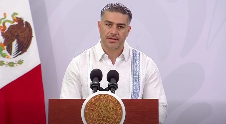 Resultados de seguridad: Omar García Harfuch presenta informe en “Las mañaneras del pueblo” desde Colima