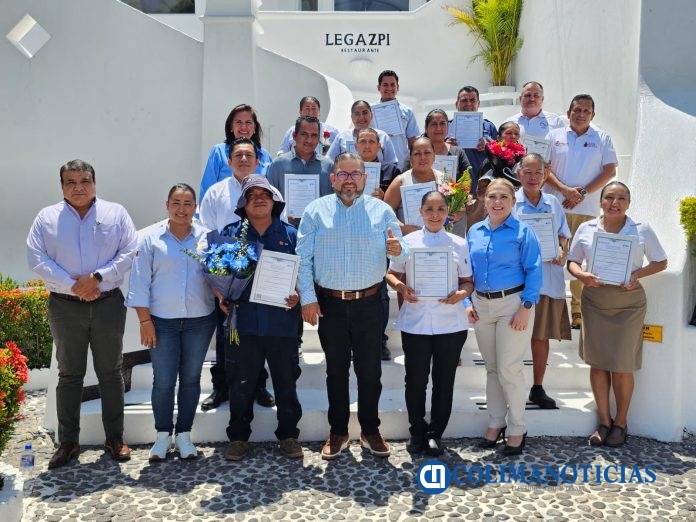 IEEA certifica a 17 personas trabajadoras del Hotel Las Hadas en Manzanillo