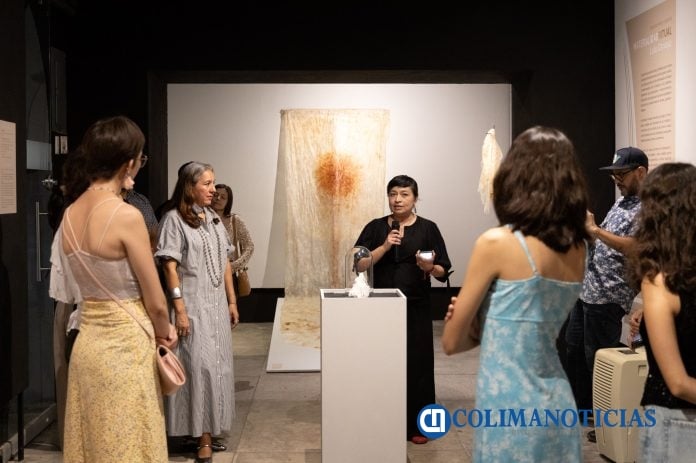 Inauguran Expo Materialidad ritual, de Lulú Osnaya (1)