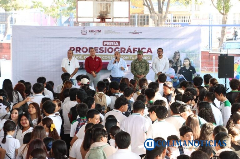 Más de 6 mil personas asistieron a las Ferias Profesiográficas 2026 en Colima, Tecomán y Manzanillo