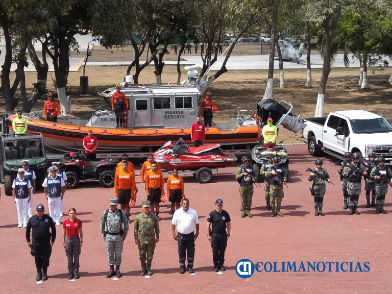 Inicia Plan Marina “Operación Salvavidas Semana Santa 2026” en Manzanillo, Colima