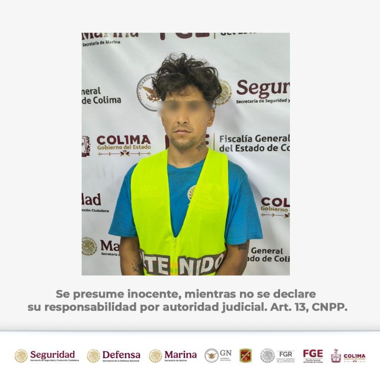 Policía Estatal detiene a presunto integrante del Cártel Jalisco Nueva Generación; era buscado por triple homicidio