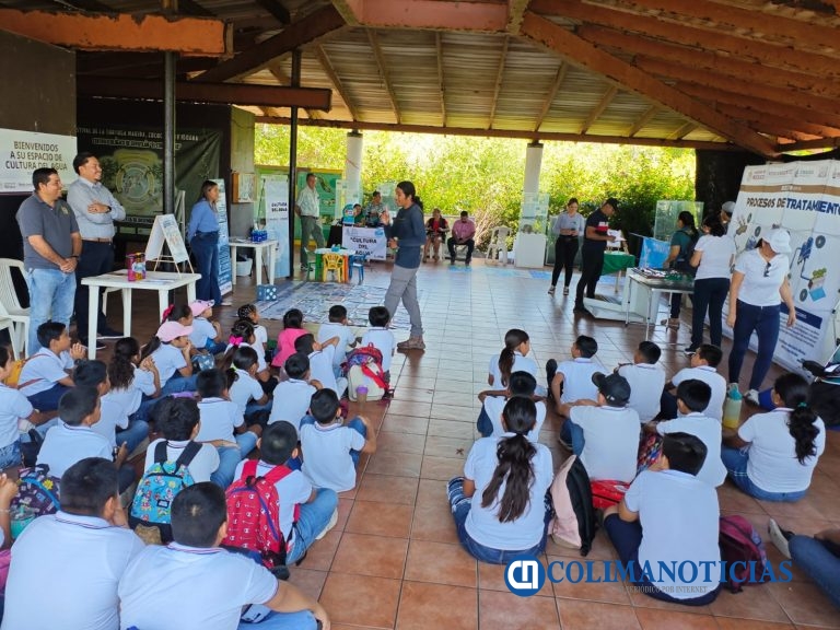 Realizan actividades en “El Tortugario” para fortalecer la cultura del agua