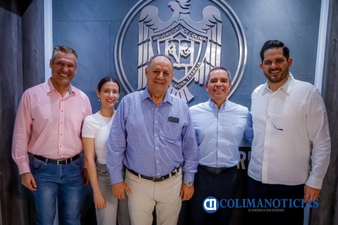 Rector de la UdeC recibe a Coparmex Colima y refuerzan agenda común