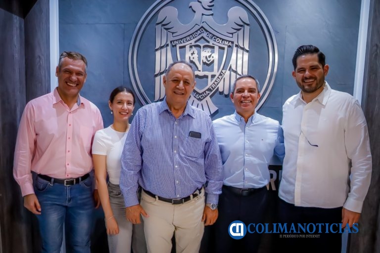 Rector de la UdeC recibe a Coparmex Colima y refuerzan agenda común