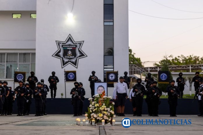 SSP rinde homenaje y reconoce la trayectoria y la valentía de elemento de la Policía Estatal