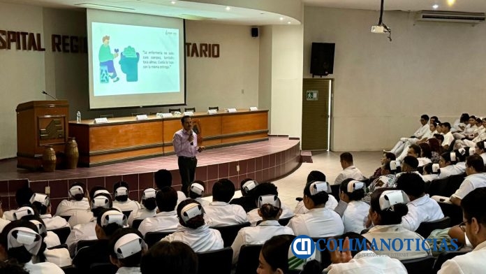 Salud Colima capacita a estudiantes de Conalep que realizarán servicio social en el estado
