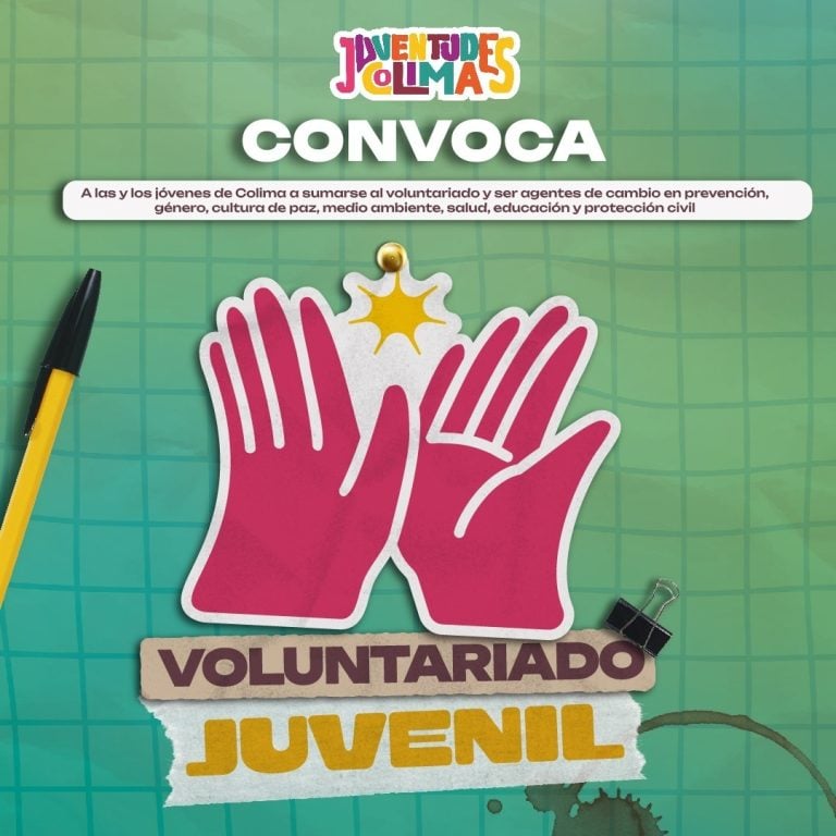 Subsejuv Colima invita a jóvenes para integrar el Voluntariado
