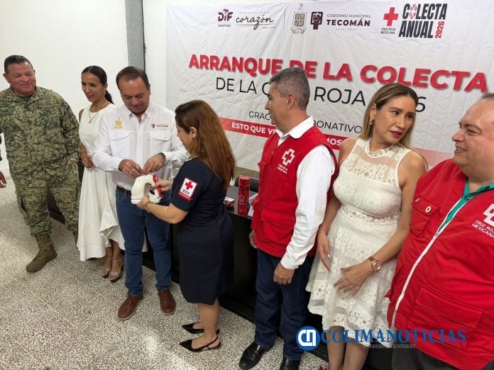 Tecomán la Colecta Anual 2026 de la Cruz Roja