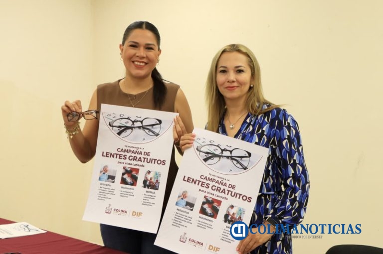 Gobierno del Estado de Colima entregará lentes gratuitos; iniciará en Manzanillo, Tecomán y Armería
