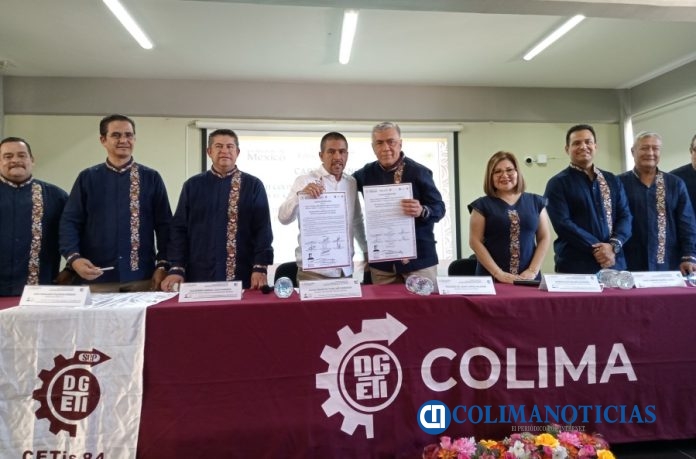 firma acuerdo DGETI Tec de Colima - pase directo a alumnos