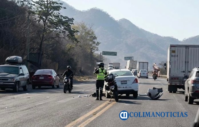 Accidente en el libramiento El Naranjo