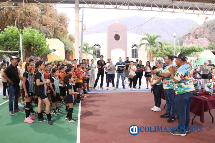 Alcuzahue 2026 Manzanillo, campeón voli infantil primera edición