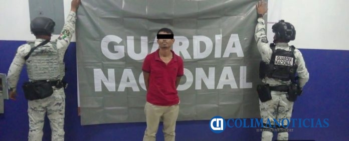 Cae un hombre con droga en operativos realizados en Manzanillo