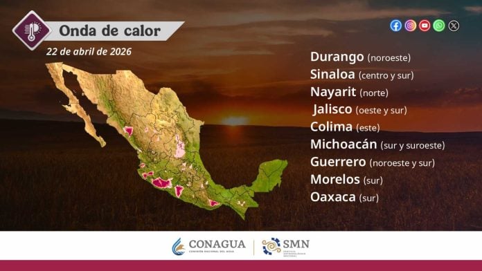 Emiten alerta por temperaturas extremas en Colima