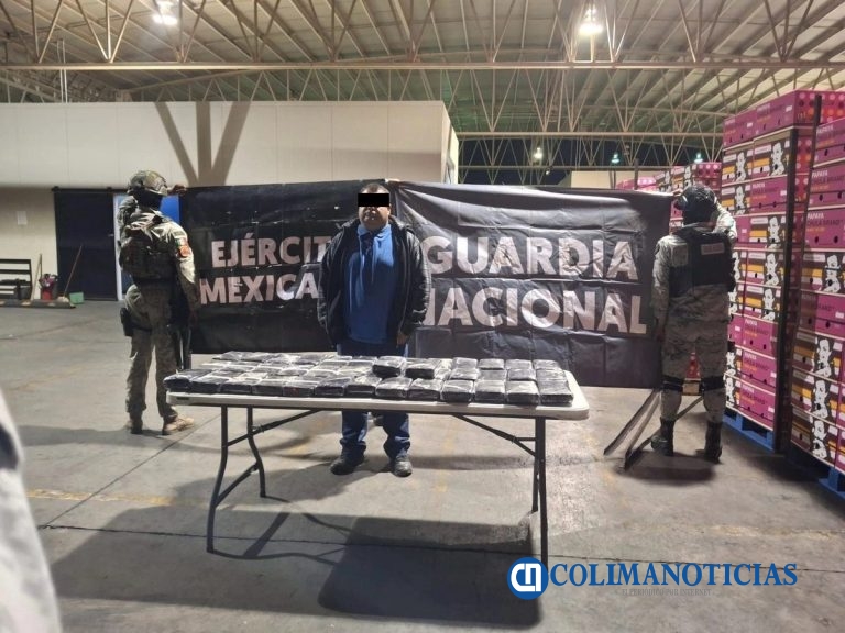 En Sonora detienen un tractocamión que transportaba droga procedente de Colima