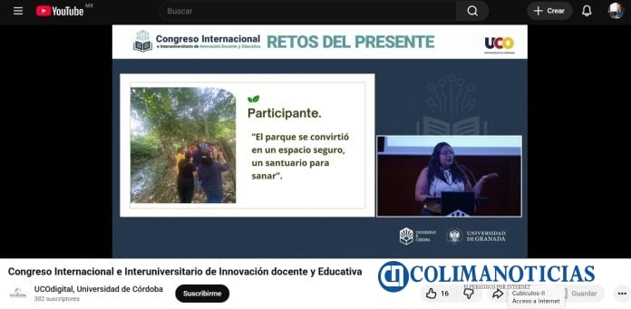 Estudiante de la UdeC presenta proyecto de senderismo en España_d