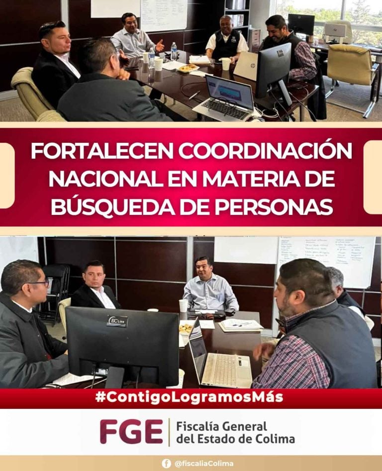 Fortalecen coordinación nacional en materia de búsqueda de personas