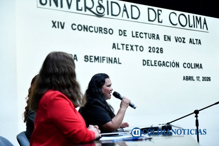 Finalistas del Concurso de Lectura en Voz Alta, campus Colima_Abelina