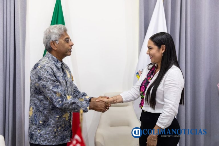 Gobernadora Indira Vizcaíno recibe a Embajador de Singapur en México para fortalecer la relación de Colima con ese país