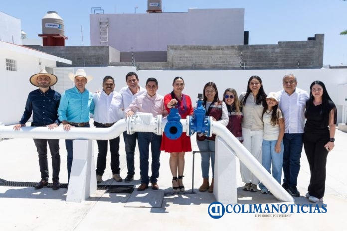 Indira Vizcaíno entrega la rehabilitación y equipamiento del pozo profundo ‘Cuajiote’