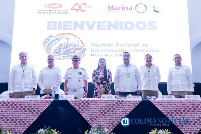 Indira Vizcaíno inauguró la Reunión Nacional de Infraestructura Portuaria, en Manzanillo (2)