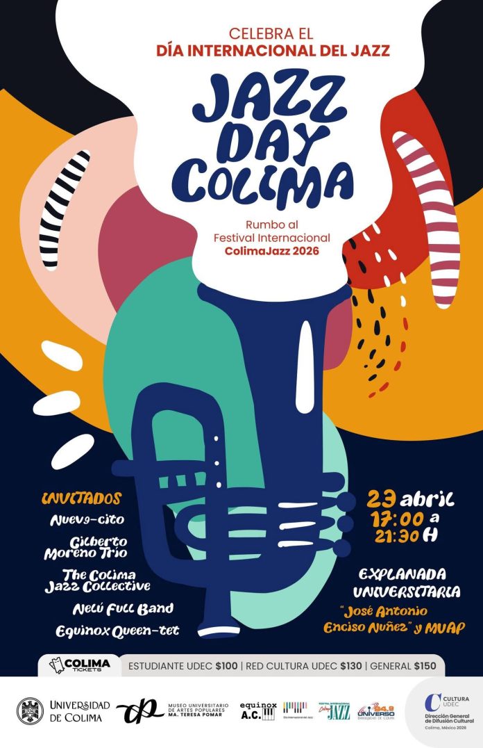 Invitan a celebrar el Jazz Day Colima_NO es publicidad