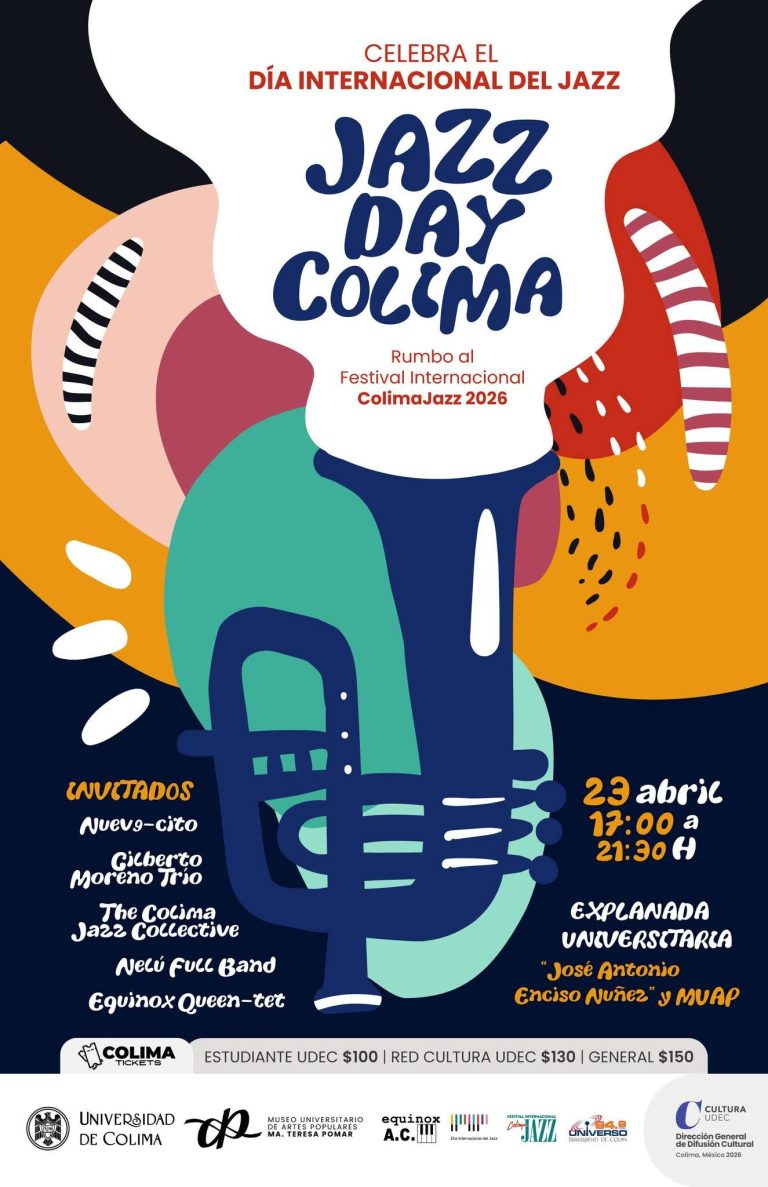 Invitan a celebrar el Jazz Day Colima con talento local y música en vivo