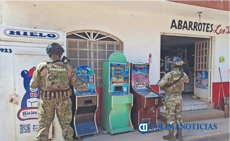 Operan en la “ilegalidad” maquinitas tragamonedas: Semar