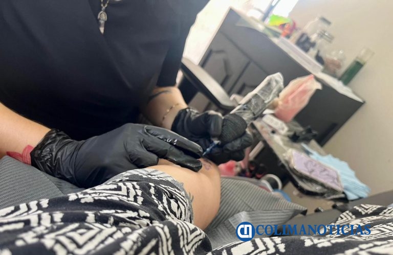 Para prevenir riesgos sanitarios, Salud Colima capacitará gratuitamente a quienes realizan tatuajes y perforaciones